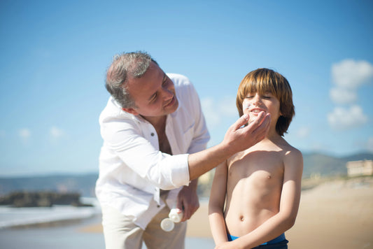 Balancing Moisture in children's skin with light weight cream